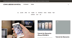 Desktop Screenshot of liberar-movil.net